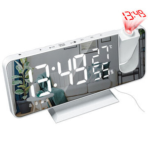 Electronic LED Projector. Alarm Clock.