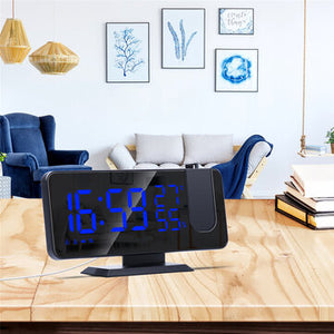 LED Mirror Alarm Clock