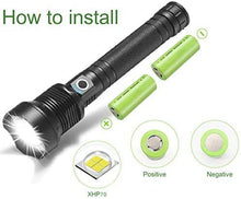 Load image into Gallery viewer, OGPIGGJA Led Flashlight 90000 Lumens. - Kayboxtore