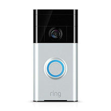 Load image into Gallery viewer, Ring Video Doorbell with HD Video, Motion Activated Alerts, Easy Installation - Satin Nickel - Kayboxtore