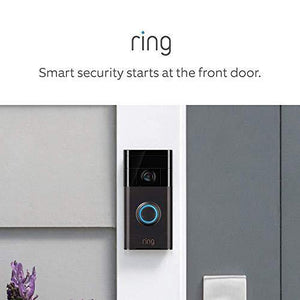 Ring Video Doorbell with HD Video, Motion Activated Alerts, Easy Installation - Satin Nickel - Kayboxtore