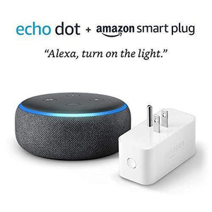 Echo Dot (3rd Gen) - Smart speaker with Alexa - Charcoal - Kayboxtore