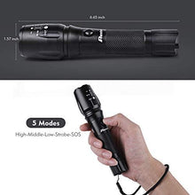 Load image into Gallery viewer, Rechargeable Tactical Flashlight High Lumens. - Kayboxtore