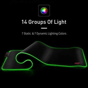 Havit RGB Gaming Mouse Pad. - Kayboxtore