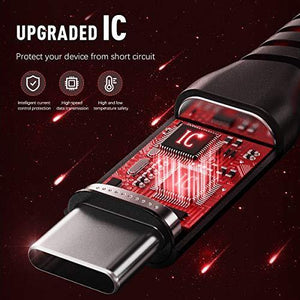 Christmas LED USB Type C Cable. - Kayboxtore