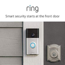 Load image into Gallery viewer, Ring Video Doorbell with HD Video, Motion Activated Alerts, Easy Installation - Satin Nickel - Kayboxtore