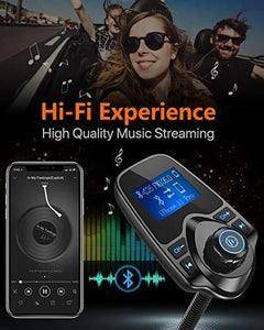 Bluetooth Car FM Transmitter Audio Adapter Receiver - Kayboxtore