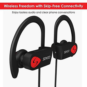 Bluetooth Headphones, Best Wireless Sports Earphones. - Kayboxtore