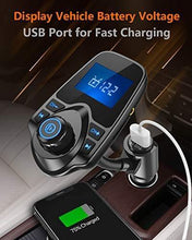 Load image into Gallery viewer, Bluetooth Car FM Transmitter Audio Adapter Receiver - Kayboxtore