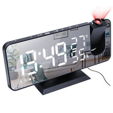 Load image into Gallery viewer, LED Mirror Alarm Clock