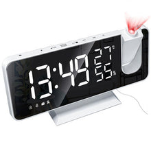 Load image into Gallery viewer, LED Mirror Alarm Clock