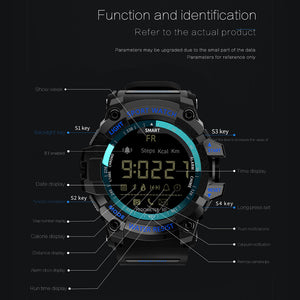 Digital Clock Pedometer Sport Smart Watch